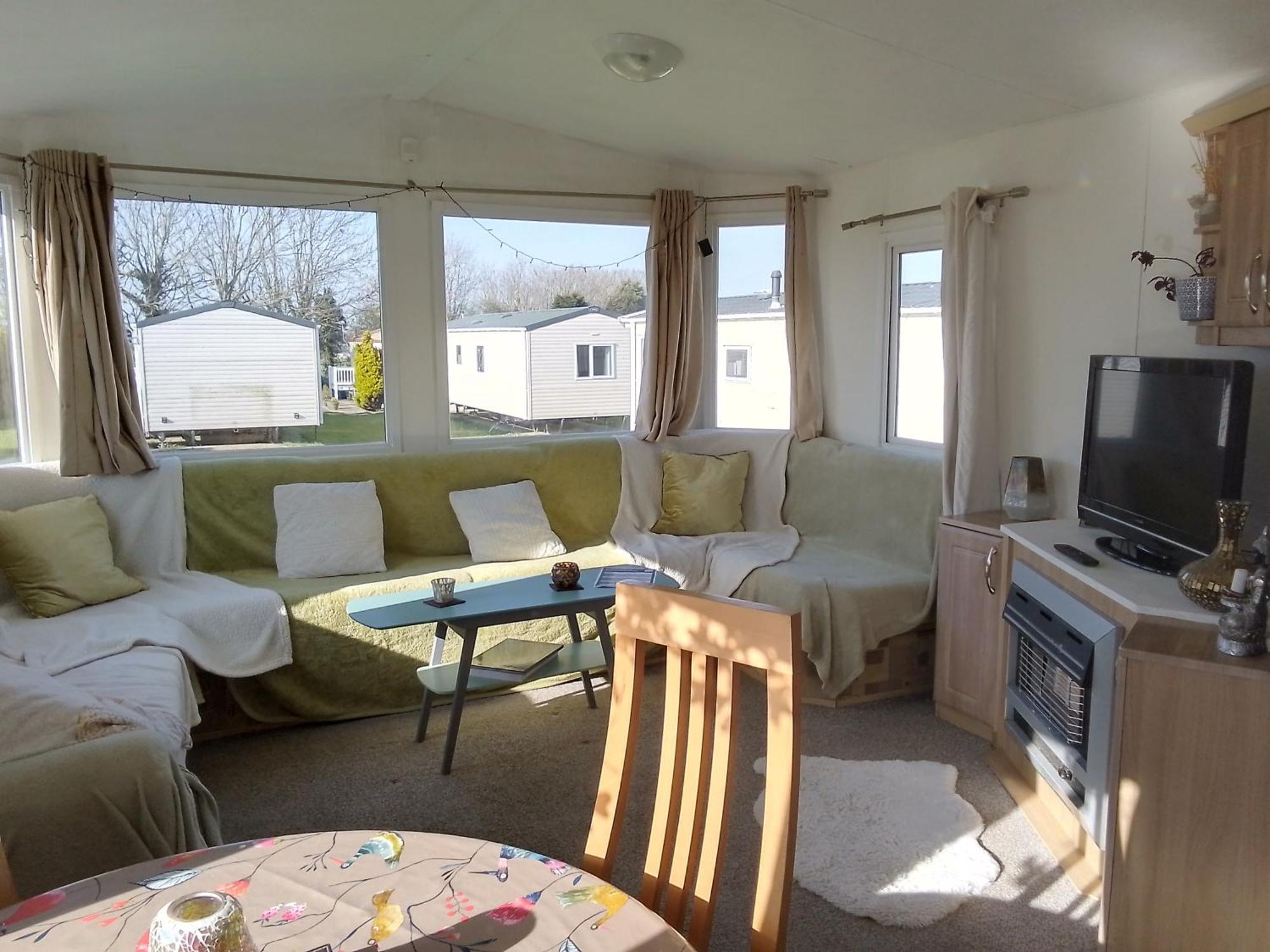 Campsite Private Caravan Situated At Parkdean Number 18